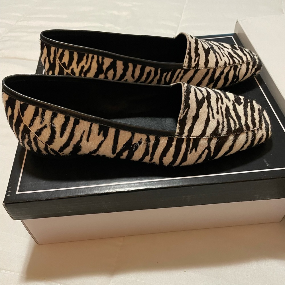 Zebra Donald/Pliner loafers